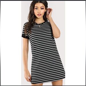 Gap striped tshirt dress size small